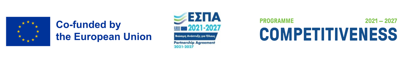 Co-funded by the European Union - ESPA 2021–2027 - Competitiveness Programme